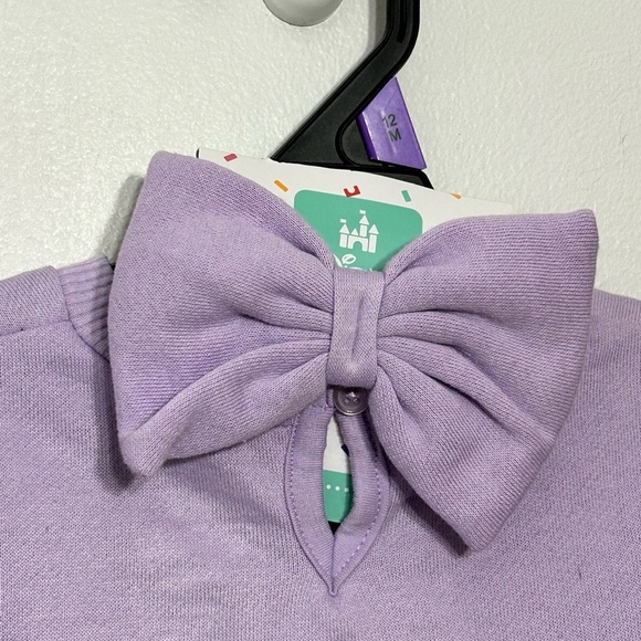 New! Disney Baby 3 Piece Princess Dress Diaper Cover and Headband Bow Set - Picture 5 of 10